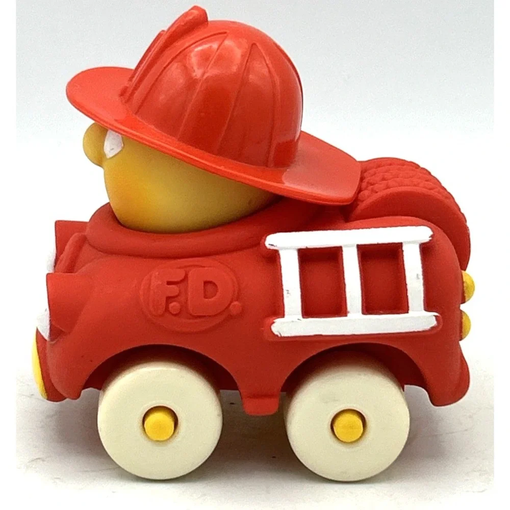 1985 Parker‎ Brothers Nerfuls Soft Fire Truck Complete Vehicle